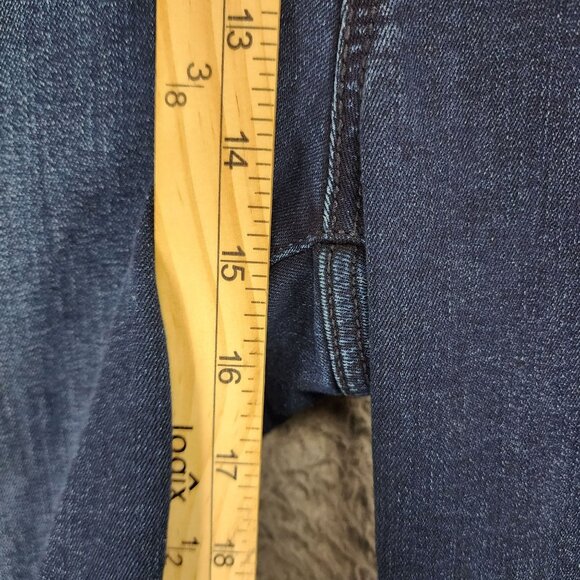 Torrid Jeans Womens 5X Dark Wash Stretch High Rise Lean Slim Boot - Picture 3 of 11